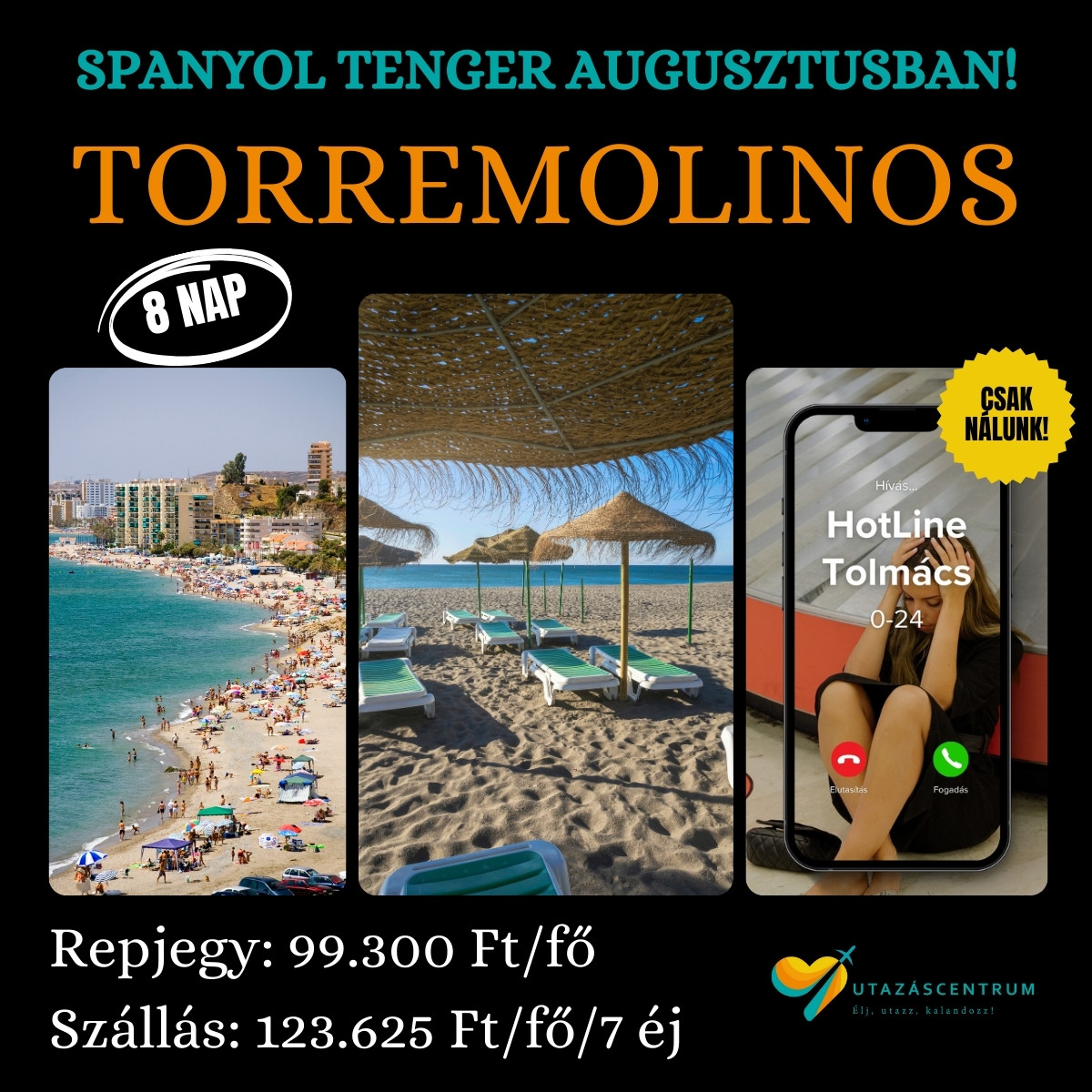 Spanyolország utazás Malaga nyaralás Torremolinos programok látnivalók városnézés üdülés utazási tipp utazáscentrum blog